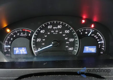 2012 Toyota Camry Le из США, поврежденный, VIN 4T4BF1FK7CR244412